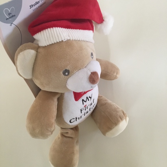 NEW Teddy Bear “My 1st Christmas” Baby Plush Soft Stuffed Animal | Carried Away - Picture 2 of 3